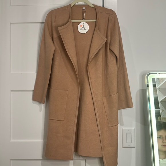 anrabess Jackets & Blazers - Anrabess open front knit light weight cardigan